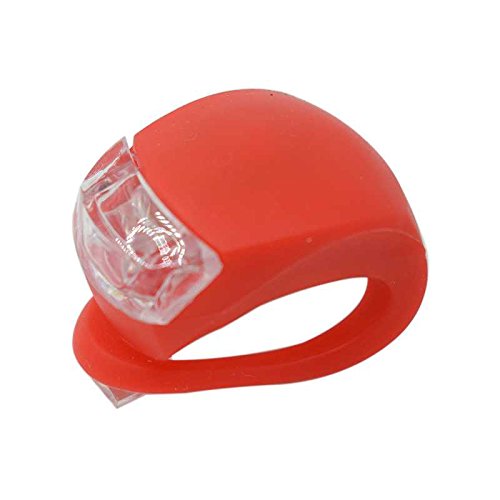 RajoNN Luce per Bici Luce Rossa 3 modalità Luci per Bicicletta Casco Torcia a LED Luce per Bici Impermeabile Lampada Posteriore per Ciclismo