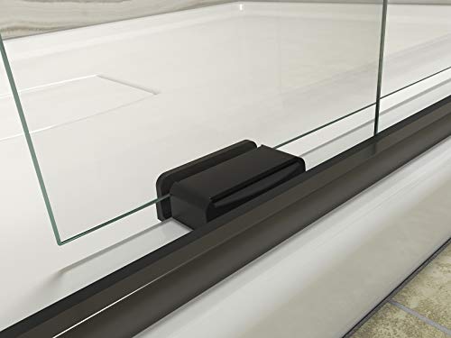 Kohler 706008-L-Abz Levity Shower Door, Crystal Clear Glass With Anodized Dark Bronze Frame #TOP5