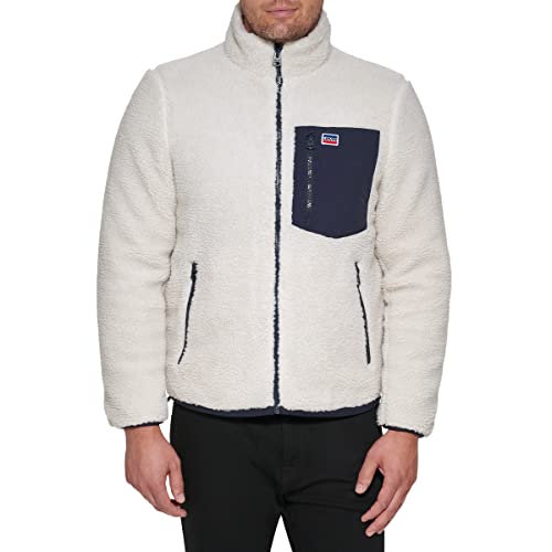 Image of Levi's Men's All Over Sherpa Jacket With Patch PocketJacket