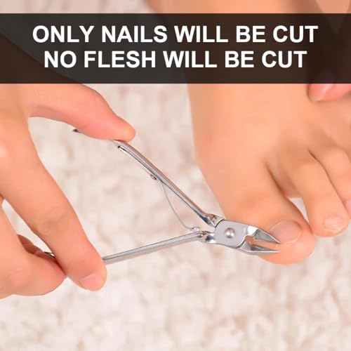 JTUYPT Cortauñas para Perro y Gato de Medical Acero Inoxidable para Mascotas Medianas y Pequeñas Alicates Uñas Profesionales para Mascotas Perros Gatos Conejas Desinfección a Alta Temperatura - imagen 6