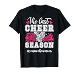 Proud Cheer Senior Mom of A Senior Cheerleader Mom 2027 T-Shirt