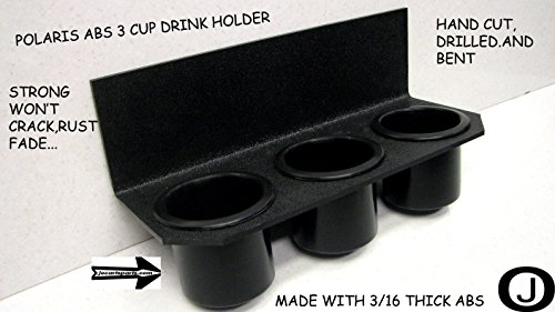 Portavasos plástico ABS para Polaris Ranger Crew 3 tazas miniatura 6