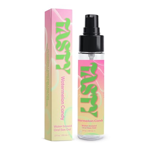 Image of IntiMD Tasty Watermelon Candy Water Based Flavored Edible Oral Gel, 2 Ounce, for Men, Women and Couples