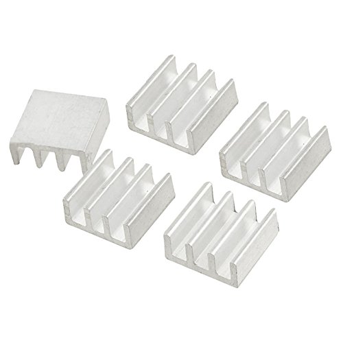 CentIoT - 8.8x8.8x5mm Heatsink Extruded Aluminium, Chip VGA RAM LED IC radiator, COOLER - 5Pcs (B01MFCGY4M) Amazon Price History, Amazon Price Tracker