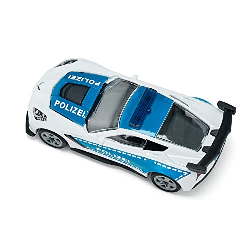 Siku Chevrolet Corvette ZR1 Police miniatura 5