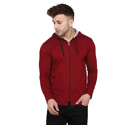 Image of Geum Men's Hooded Neck Full Sleeves T-Shirt