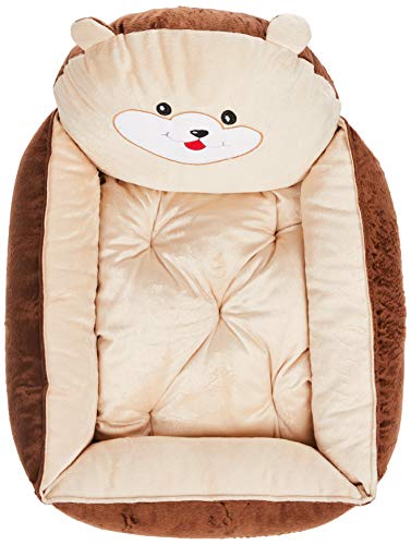 Cama Pet para Cães e Gatos Berço Marrom SS Pets para Cães