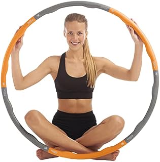 just be... Fitness hula hop dla dorosłych i młodzieży. Fitness Hula Hop ze zdejmowanymi segmentami i różnymi ciężarami