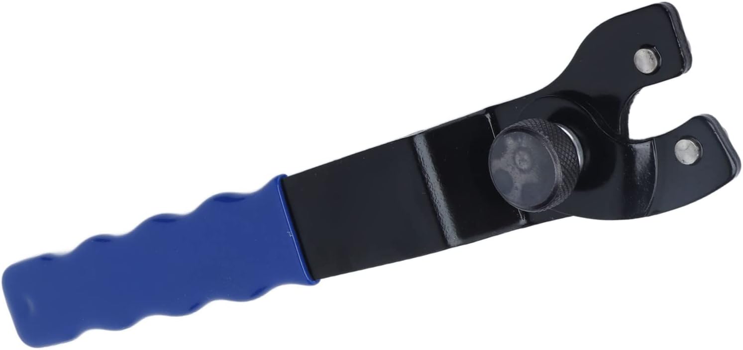 Adjustable Angle Grinder Wrench 45# Steel Pin Spanner for Bench Grinders, Circular Saws