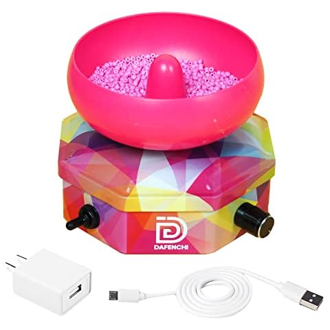 Electric Bead Spinner for Jewelry Making, Automatic Seed Bead Spinner (Without Accessories) Cover