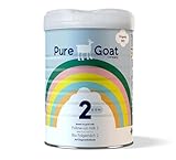Pure Goat Company Organic Follow-On Formula Stage 2 (6–12 Months) | Full-Cream Goat’s Milk, GOS Fibres, DHA & ARA | Palm Oil & Soy Free | Organic Certified Baby Milk Powder – 800g