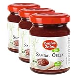 Bamboo Garden Bio Sambal Olek, 125 g (Verpackungsdesign kann abweichen) (Packung mit 3)