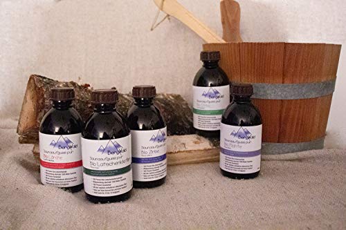 Sauna-Aufguss - 100% bio - Saunaduft mit natürlichen ätherischen Ölen für Saunaaufgüsse - Biozertifiziert aus Wildsammlung - Naturprodukt ohne Zusätze - 250 ml (Latschenkiefer) - Image 6