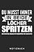 Produktbild Du musst immer in beide Löcher spritzen: DIN A5 Dotted Punkteraster Heft Sex Witz | Notizbuch Tagebuch Planer versaut & doppeldeutig Fans | Notiz Buch Geschenk Journal Zweideutig Ficken Notebook
