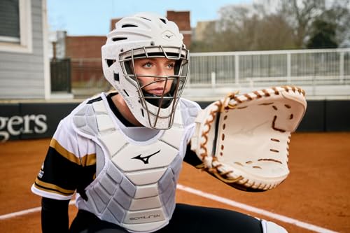 Mizuno Samurai Womens Box Set 14-15 |Catchers Protective Equipment | White by Mizuno - Image 2