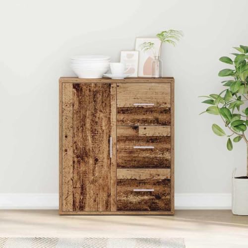 Aparador para salón moderno con cajones de madera sostenible que transforma rincones vacíos 2