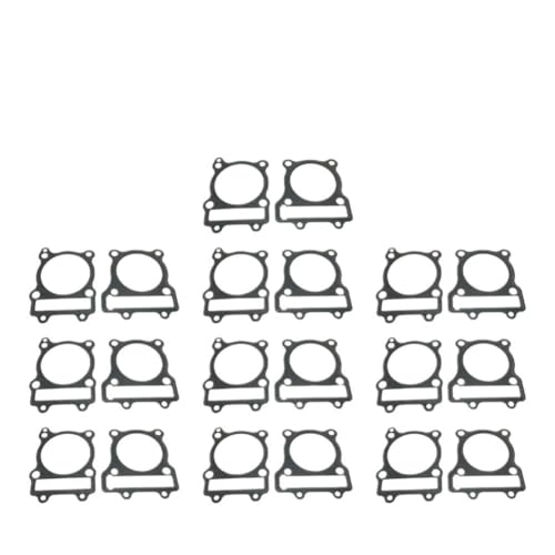 Z190�G���W���ƌ݊����̂���190cc�s�b�g�o�C�N�p�V�����_�[�w�b�h�K�X�P�b�g(10 Sets)