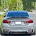 NEESPOC Rear Spoiler Wing Fit for BMW F32 4 Series 428i/ 430i/ 435i/ 440i/ M4 2-Door Coupe 2014-2020, Carbon Fiber Look PSM Style Duckbill Decklid Lip Exterior Accessories