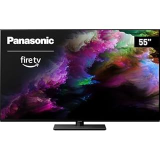 Panasonic TV-55Z85AP Z85 55" OLED 4K UHD Smart Fire TV (2024) Bundle with WN10 Neck Speaker, CPS Exclusive 26 Month Protection, 2X HDMI Cable & Deco Gear Complete Home Theater Beginner's Guidebook
