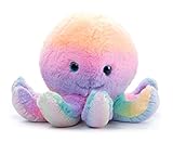 The Petting Zoo Octopus Stuffed Animal Plushie, Ombrez Ocean Animals, Rainbow Octopus Plush Toy 10...