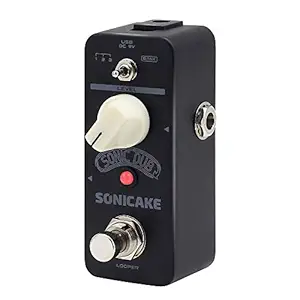 SONICAKE Looper Guitar Effects Pedal Sonic Dub Looper Storable Loop Station Recording Looping Guitar Bass Effects Pedal