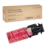 2) Haut rendement : C375 magenta 7500 pages ; 5 % de couverture sur papier A4. La cartouche de toner avec nouvelle puce. Rempli d'un excellent toner.