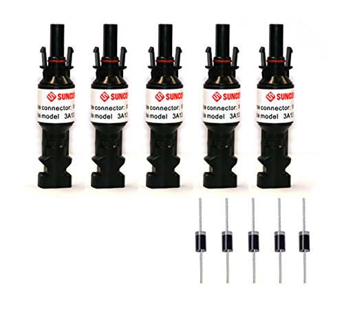 5 x diodo / spina diodo solare / compatibile MC/H4...