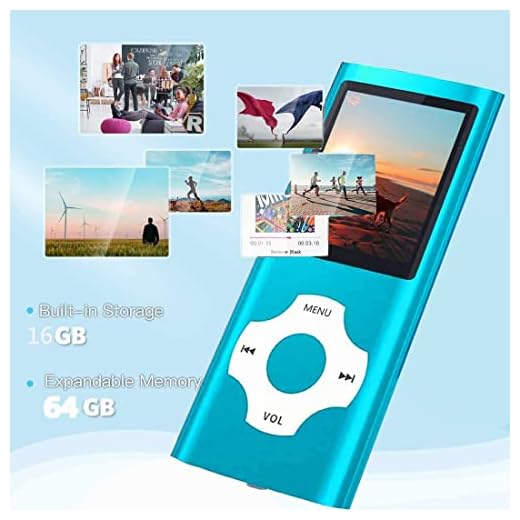 Hotechs 32GB MP3 Player with FM Radio