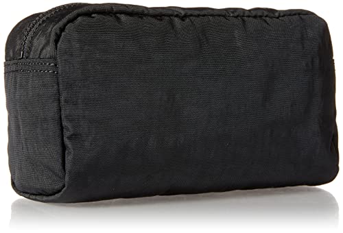 Kipling womens Women's Gleam Cosmetic Bag, Black Noir, 7.25 L x 4.25 H 3.25 D US4