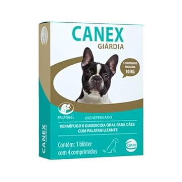 Vermífugo Canex Plus 3 Ceva com 4 Comprimidos Ceva para Cães