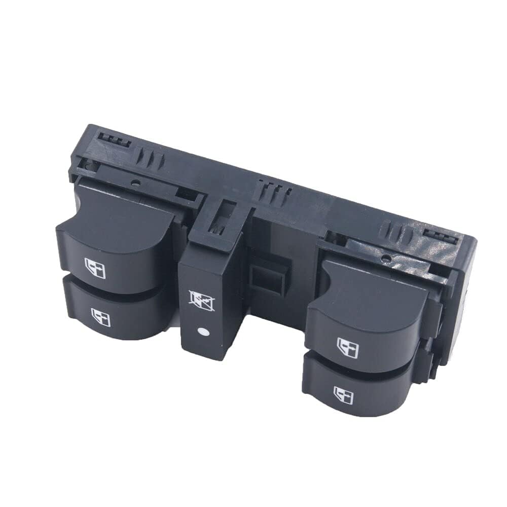 ATU Comando Pulsante di Leva Vetro Compatibile per F.i.a.t Doblo 2011-2015, O.p.e.l Combo 2012-2016, Pulsante, Nero, Manuale