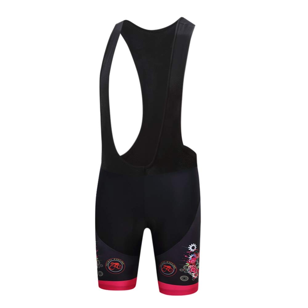 Cycling Bib Shorts Women Bike Bicycle Bib Short with 3D Gel Pad