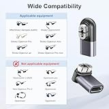 RUXELY USB C Magnetic Adapter for Shokz Headphone 3Pack,Replacement for Shokz Charging Cable,Shokz Charger Conventer for AfterShokz Aeropex AS800,Shokz Openrun S803,Openrun Pro Mini S810,OpenComm 2 UC - Image 4