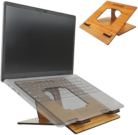 Soporte Portátil de Madera - Laptop Stand Ecológico y Ergonómico ...