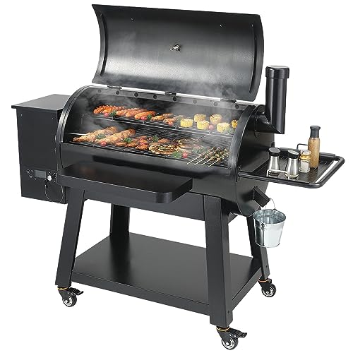 AKALNNB Parrilla portátil de carbón para cocinar al aire libre con carrito, resistente de 62 pulgadas, ideal para camping, picnics y portón trasero