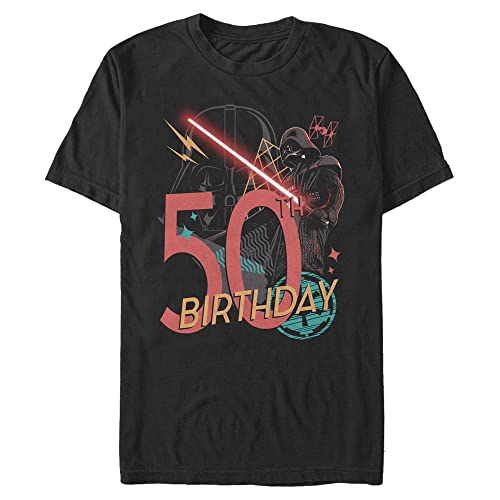 T-shirt Star Wars Vader grand format pour homme noir 4XL idéal au quotidien