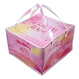 Homoyoyo Bolsa Térmica Plegable Aislada para Alimentos, 36x36x22 Cm, Color Rosa, Bolsa de Mano para Picnic, Playa, Camping y Compras, Contenedor de Alimentos Aislado Cierre Superior