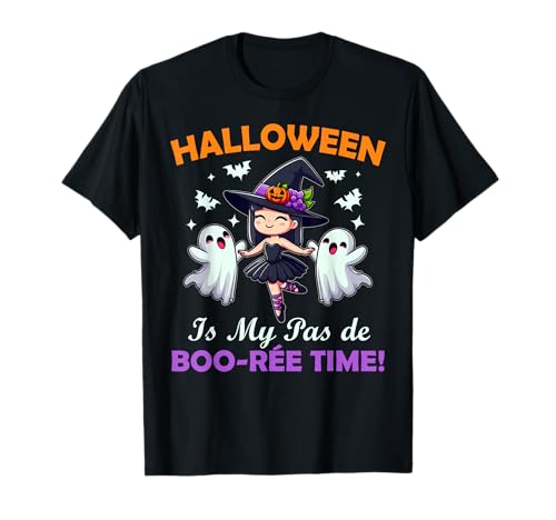 Halloween Is My Pas de BOO-rée Time Teacher Ballet Dancer Camiseta