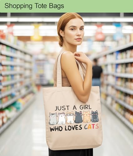 Image of Aesthetic Tote Bag for Women Girls, Stylish Tote Bag for Friends Besties Coworker