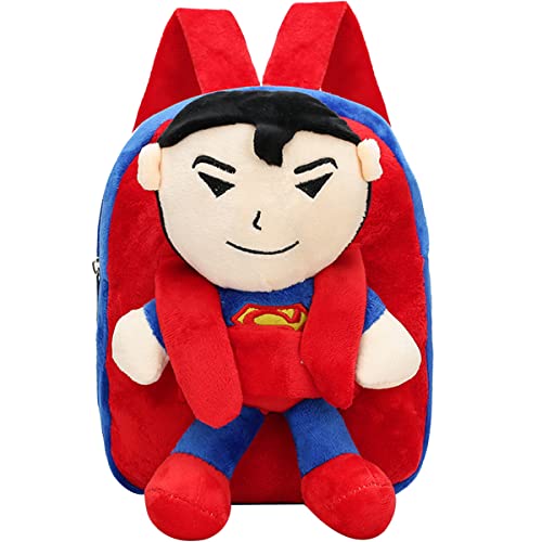 Bebe Mochila Felpa - simyron 3D Mochila Infantil, Superman Mochila Bebe Guarderia para Mochila de...