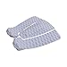 rockible 3X Surfboard Traction Pad Deck Grip Mat Anti Slip Surfing Padding Premium Stomp Foot Pads Board Pads Deck Tail Pads for Funboard Skimboards, White