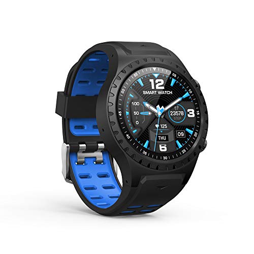 Updated GPS Smart Watch for Men Naturehike M1 Blue Health Smartwatch Sleep Monitor