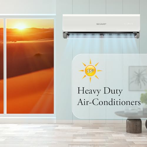 Image of SHARP 1.5 Ton 5 Star Inverter Split AC (Copper, 1 Year Comprehensive Warranty, 7-in-1 Convertible, 2025 Model AH-SI18V5B-SC)