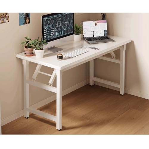 �܂肽���ݎ��R���s���[�^�[�e�[�u�� ���^���t���[�� �z�[���I�t�B�X�f�X�N �׋��� ���C�e�B���O�Q�[�� ���_���V���v���f�U�C�� ���r���O���[�� �I�t�B�X�p (�z���C�g2,120x50cm/47x20�C���`)