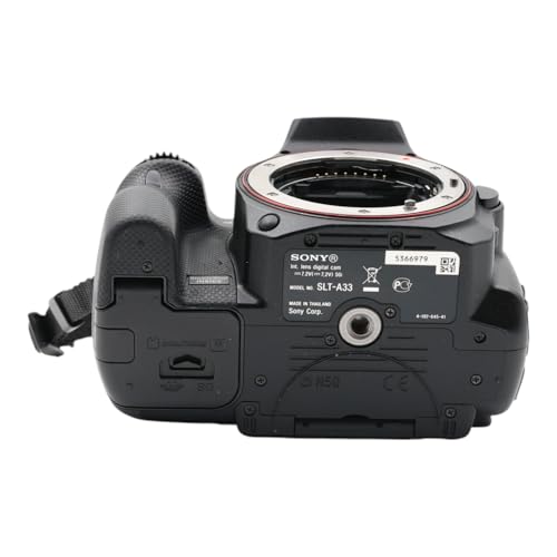 Sony SLT-A33L SLT-Digitalkamera (14 Megapixel, Live View, Full HD, 3D Sweep Panorama) Kit inkl. 18-55 mm Objektiv