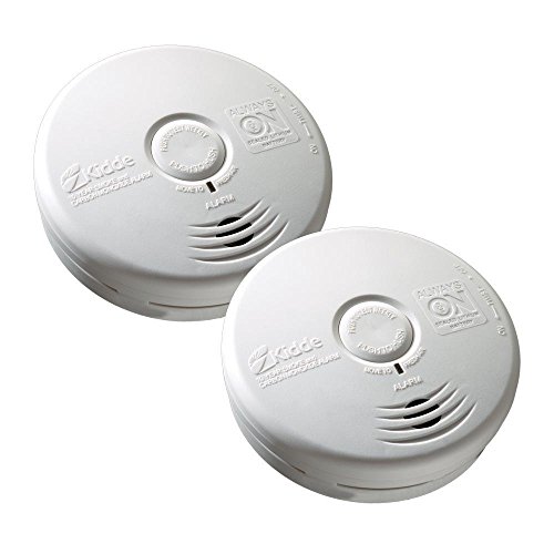 COMBO ALARM VALUE PACK OF 2.Kidde Worry Free Combination Smoke & CO Alarm
