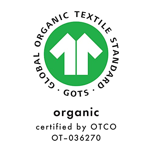 Moon And Back By Hanna Andersson Girls' Organic Cotton Classic Underwear, Pack Of 5, Solid Colors, 6-8 #TOP3