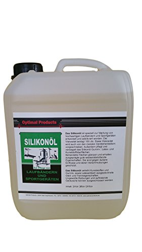 Silikonöl für Laufbänder + Sportgeräte 5 Liter