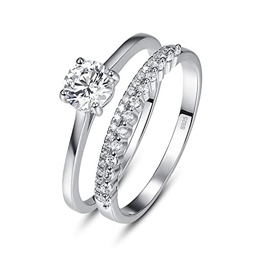 YARESUL Bagues en argent pour femmes, bagues en zirconium cubique, cadeaux pour la fête des mères et Thanksgiving Cover