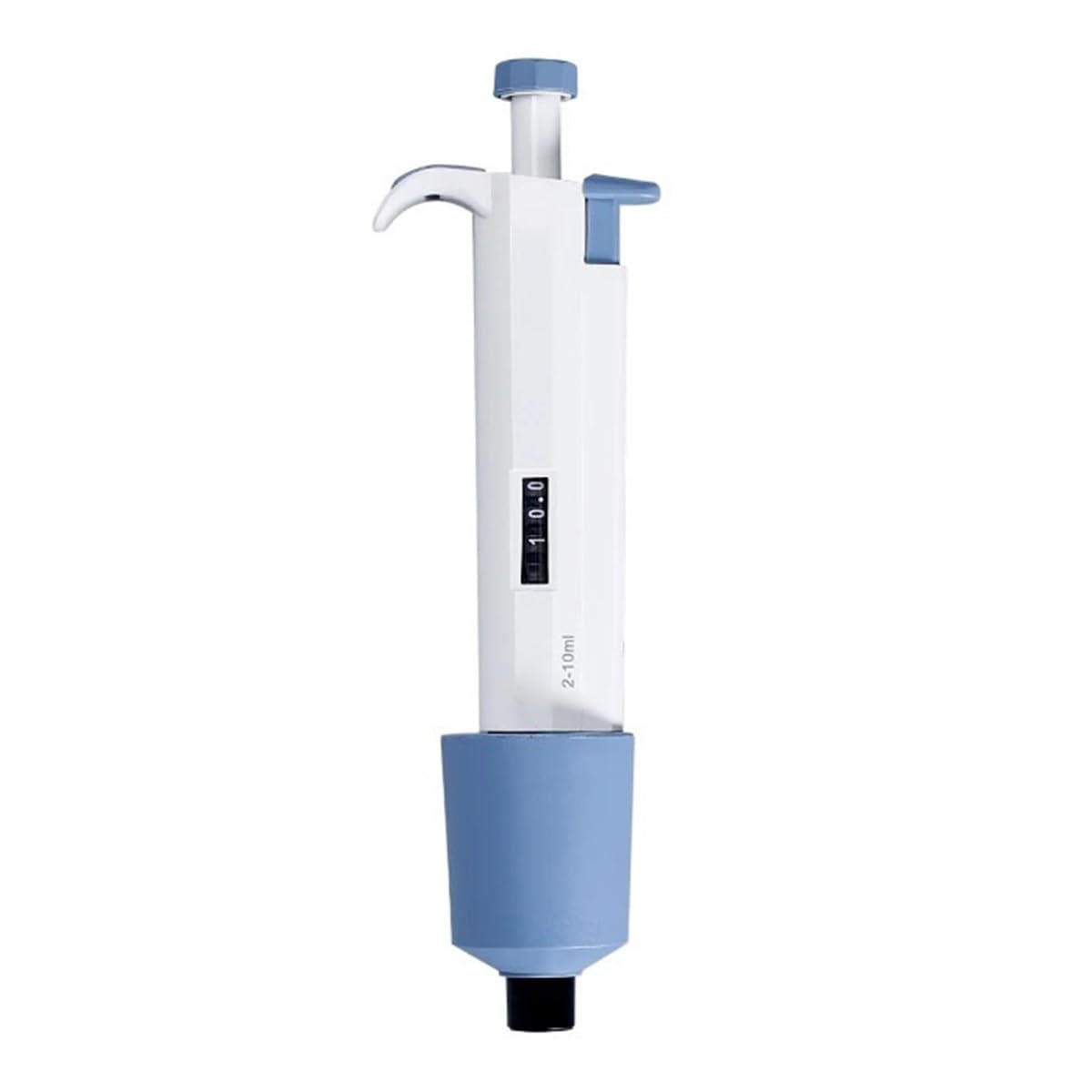 Szkło laboratoryjne z regulacją pipety cyfrowej od 1 do 10 ml z mikropipetą i pistoletem do pipetowania 10 ml